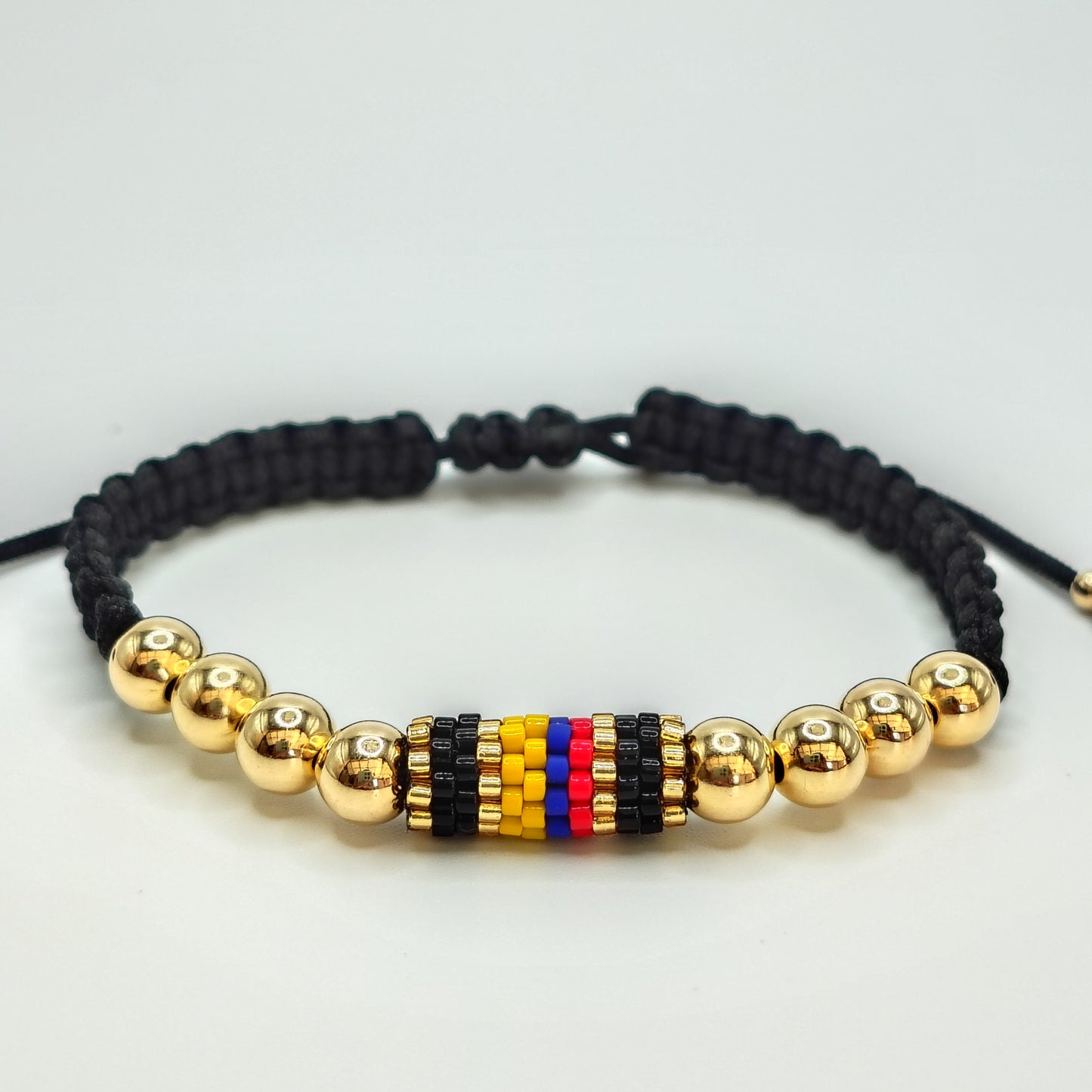 Pulsera Balinería 6mm con Miyuki Artesanal