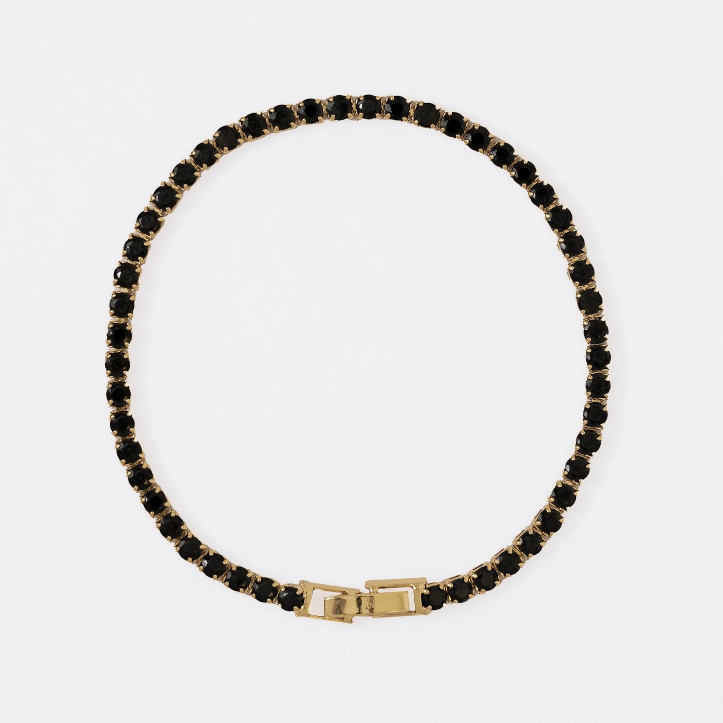 Pulsera Circonias Cristal 20 Cms