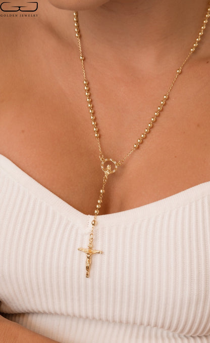 Rosario Femenino Balín 4mm 50cm