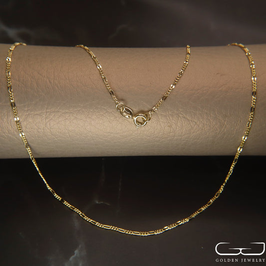 Cadena Cartier 1mm 45cm