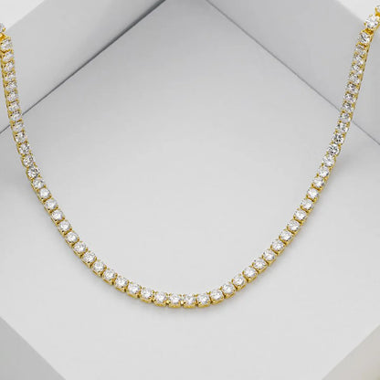 Cadena Circonias Unisex 45cms