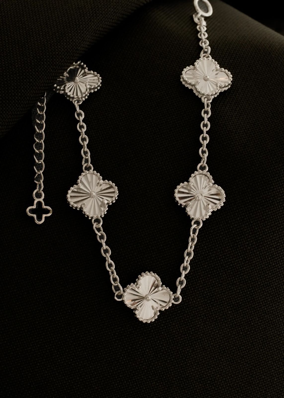 Pulsera Clover 1,2 cm 18 Cms