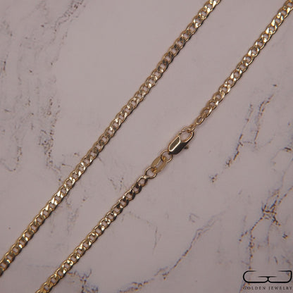 Cadena Cubana Eslabón U 3mm 45cm