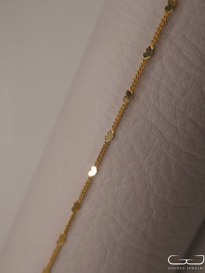 Pulsera Cubana Love 19cms