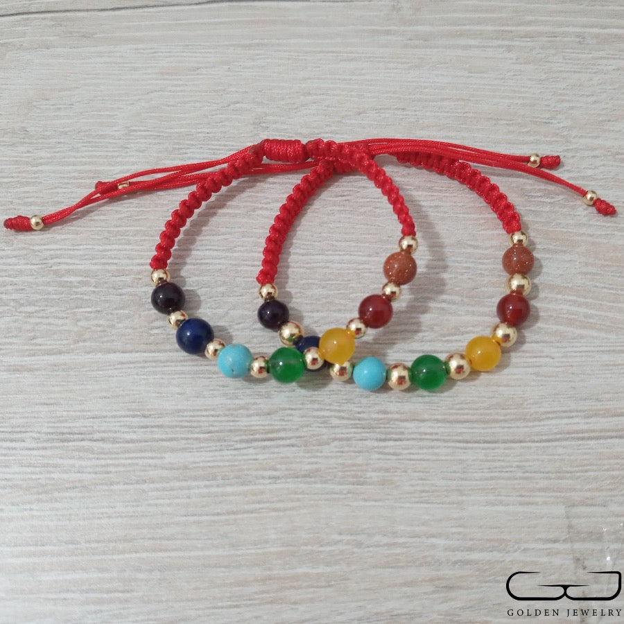 Pulseras 7 Chakras Para Parejas