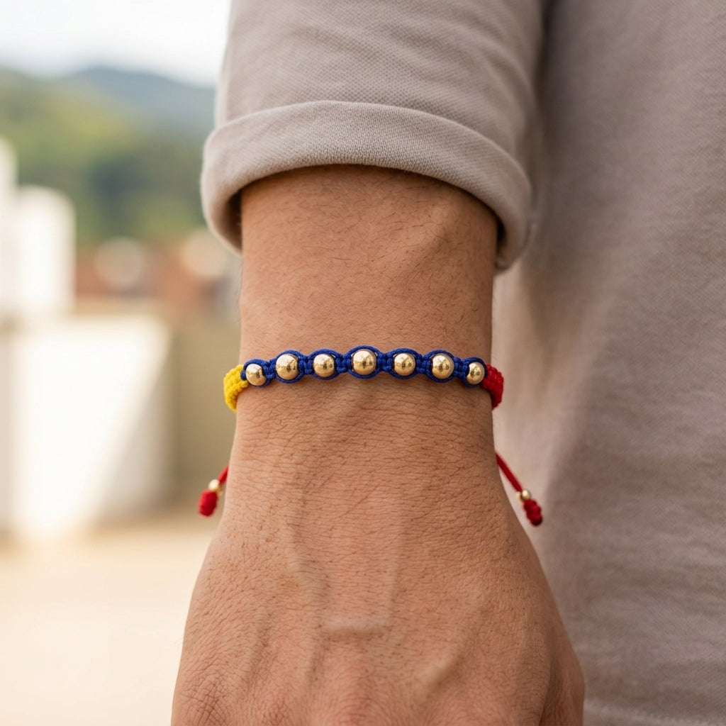 Pulsera Tejida Balinería 6mm