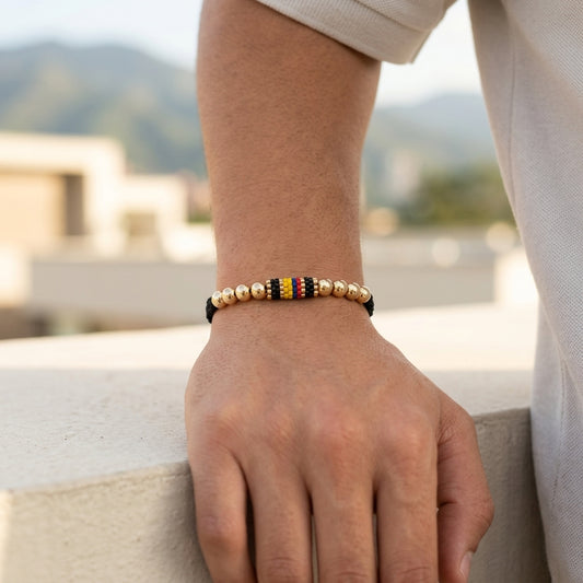 Pulsera Balinería 6mm con Miyuki Artesanal
