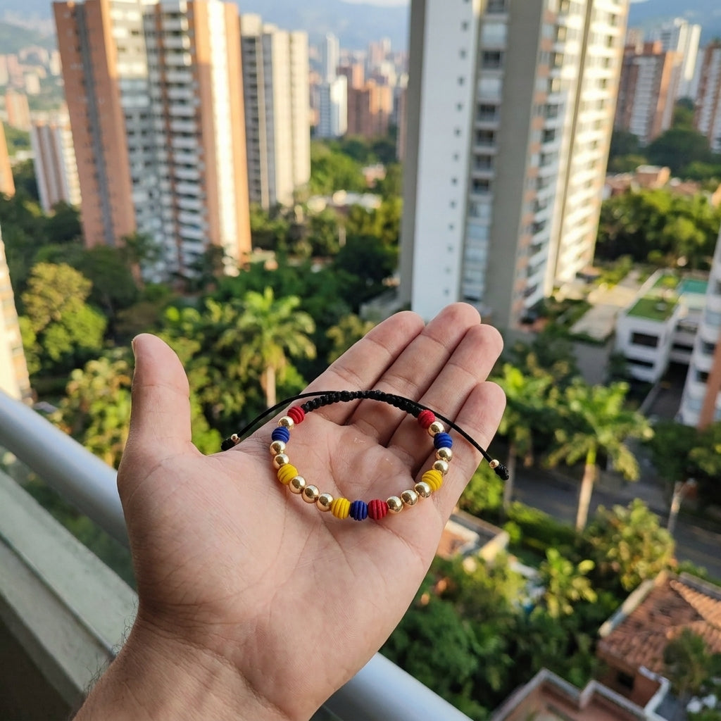Pulsera Balinería 6mm con Neoprenos