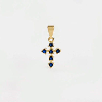 Dije Cruz 6 Circonias