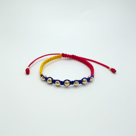 Pulsera Tejida Balinería 6mm