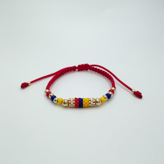 Pulsera Balinería 5 y 6 mm con Miyuki Artesanal