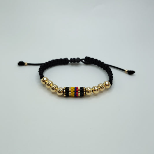 Pulsera Balinería 6mm con Miyuki Artesanal