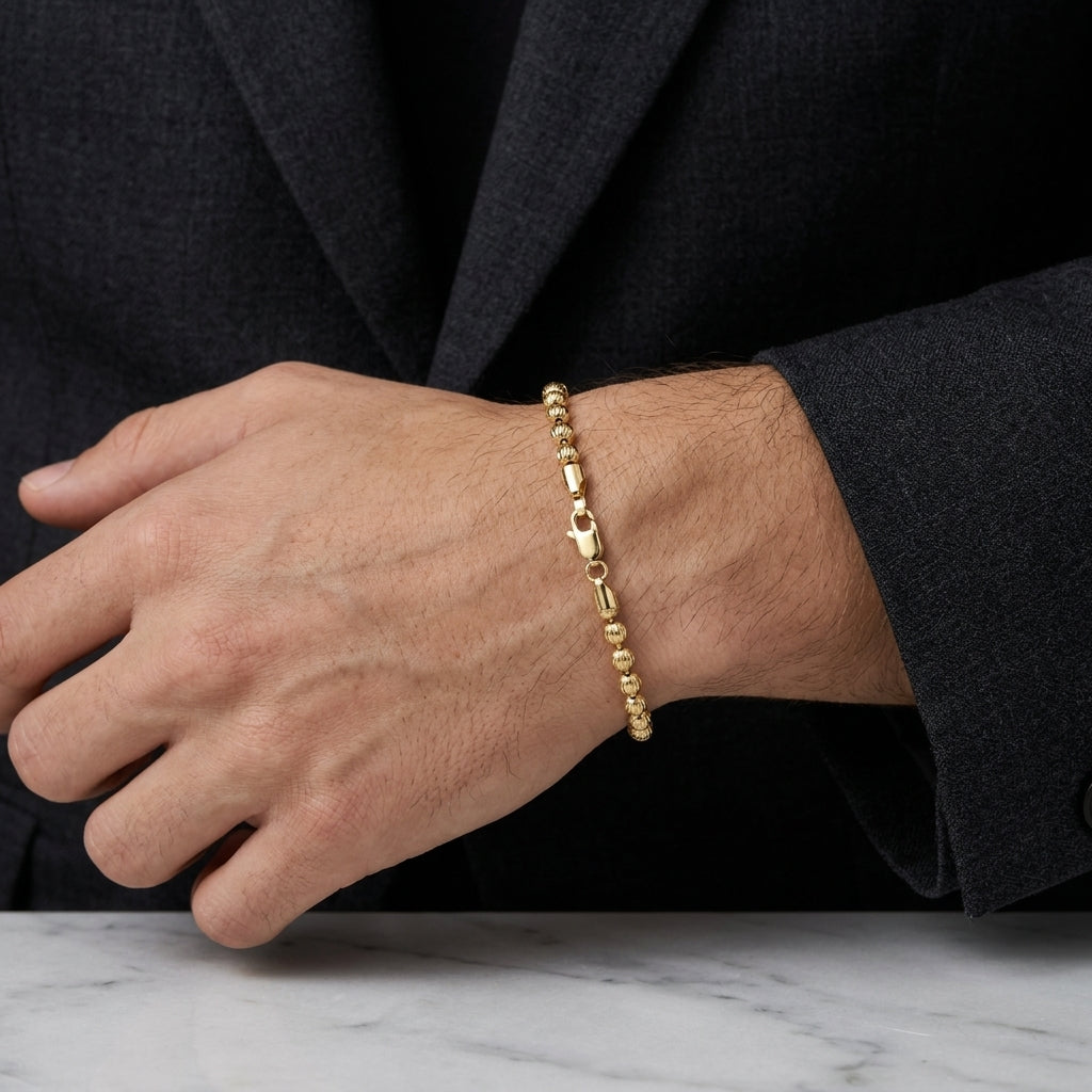 Pulsera Italiana 20 cms 4 mm