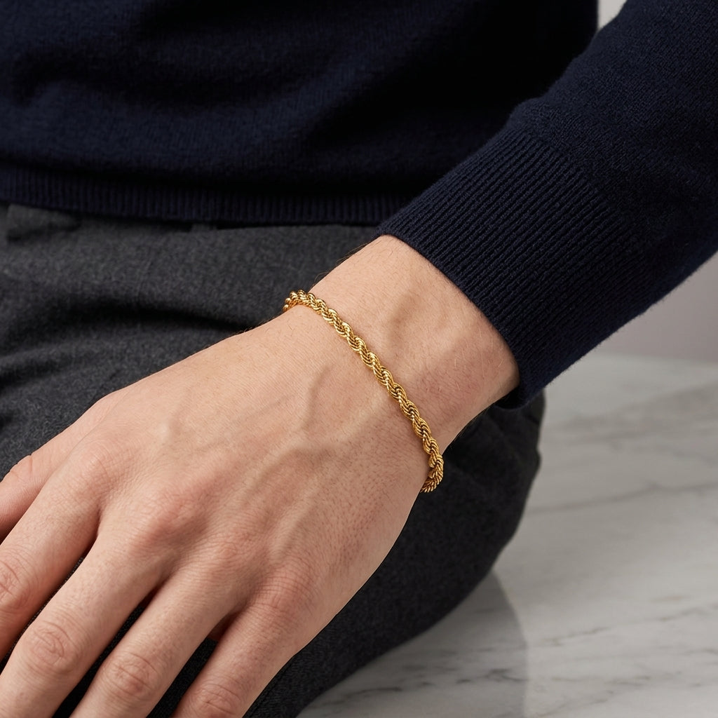 Pulsera Lazo 3 mm 19 Cms