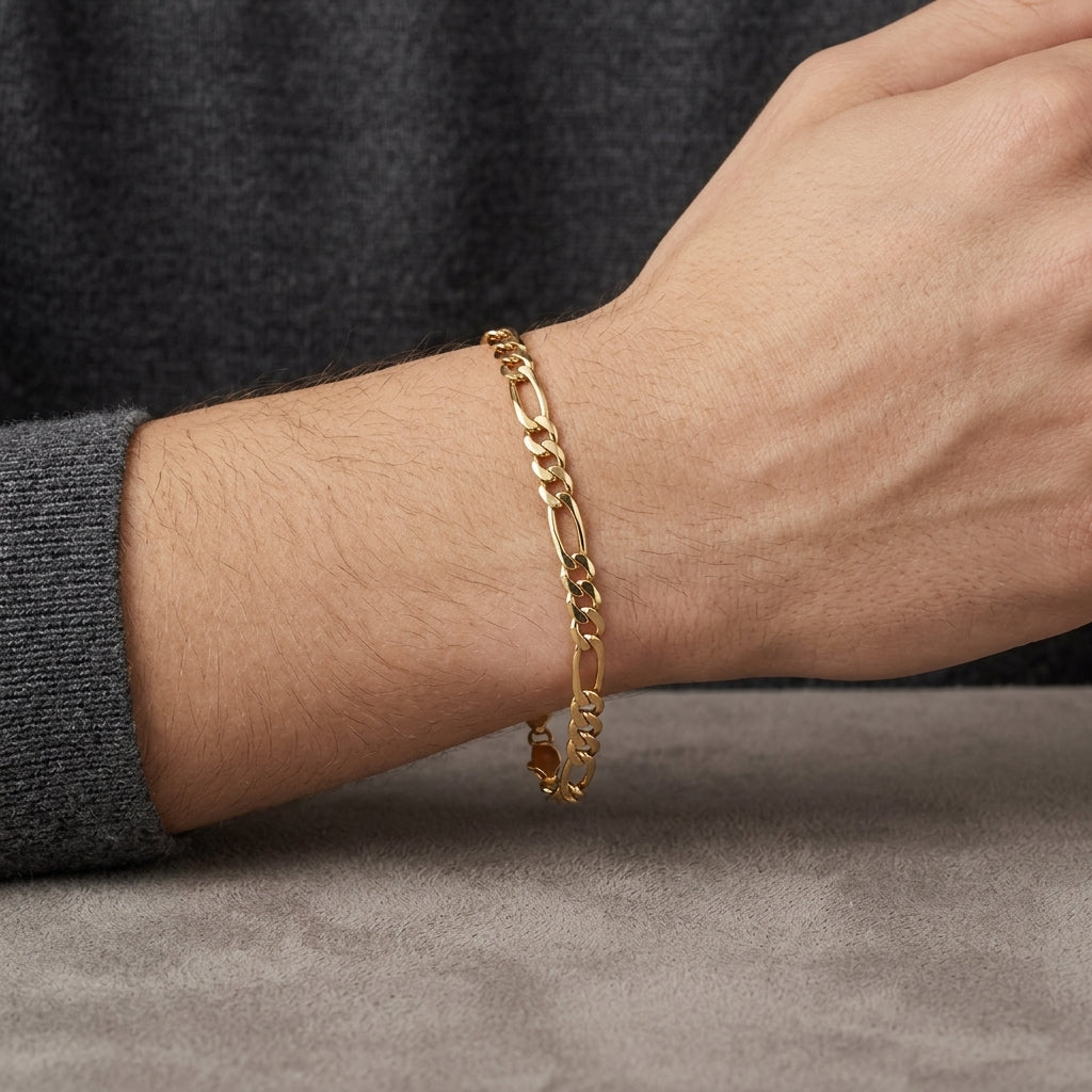 Pulsera 3 x 1 Diamantada 20 Cms 5 mm