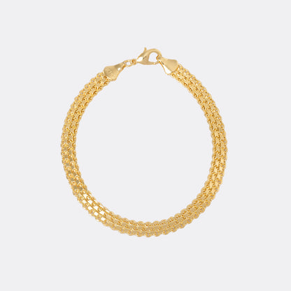 Pulsera Tejido Chino Doble Carril