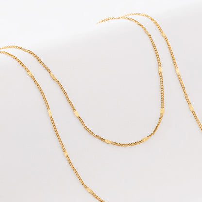 Cadena Cubana Destellos 60cms