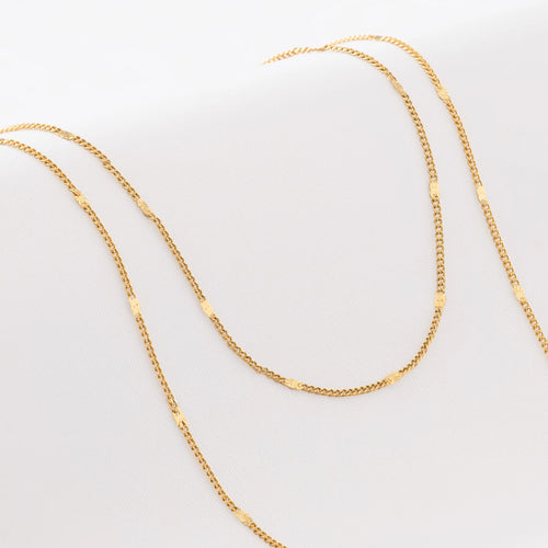 Cadena Cubana Destellos 60cms