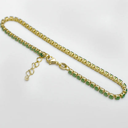 Tobillera Circonias Unisex 22cms + Extensor