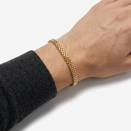 Pulsera Tejido Chino Doble Carril