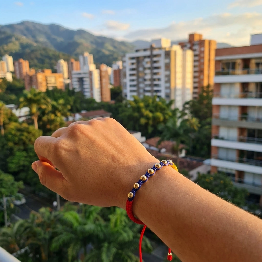 Pulsera Tejida Balinería 6mm