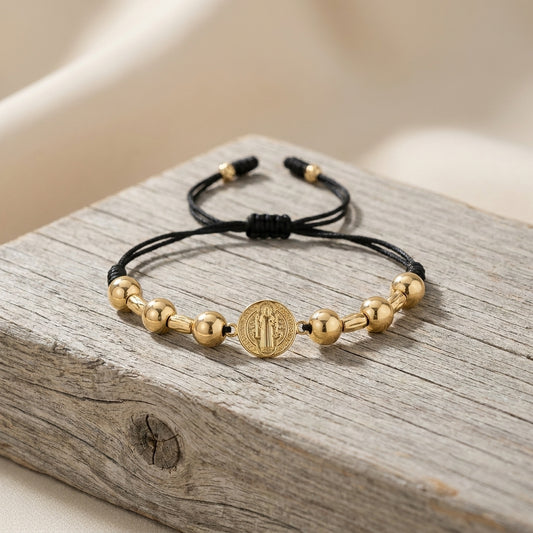 Pulsera San Benito Canutillo Balineria 6mm