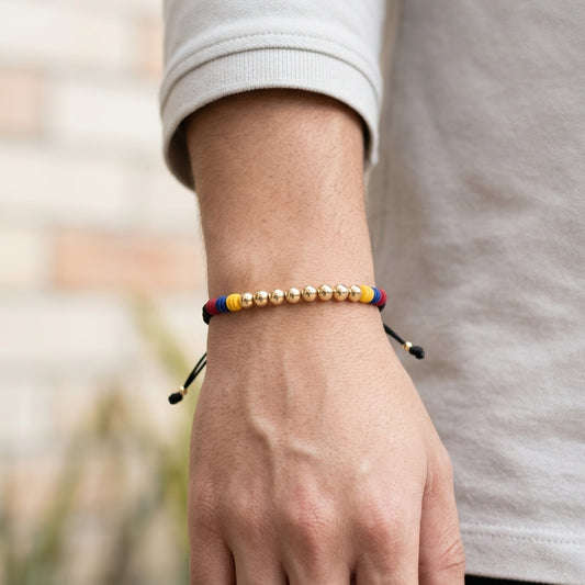 Pulsera Balinería 6mm con Neoprenos