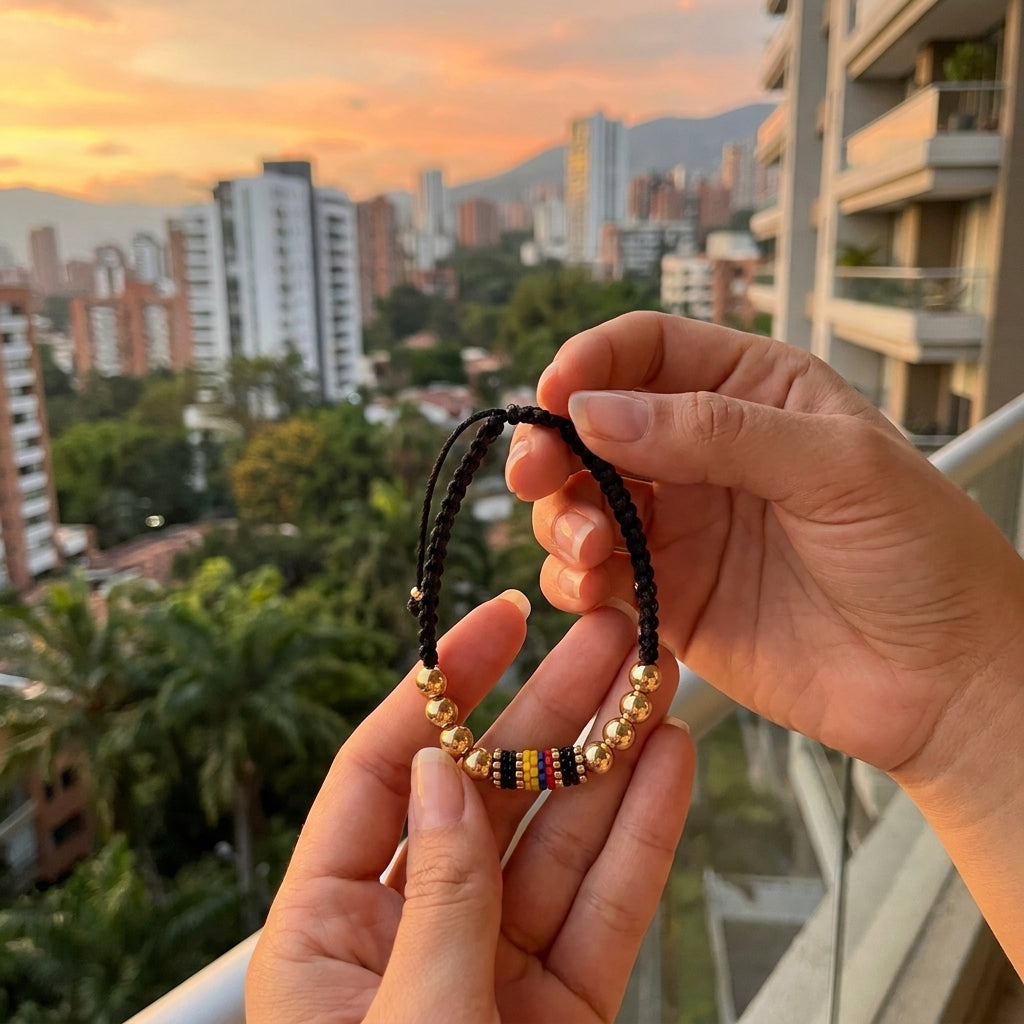Pulsera Balinería 6mm con Miyuki Artesanal