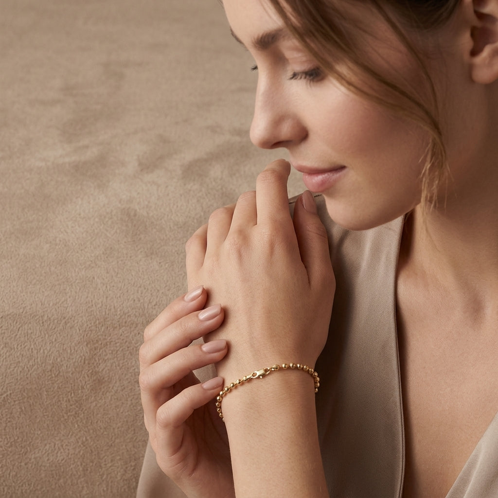 Pulsera Balin Italiano 19 Cms 3 mm