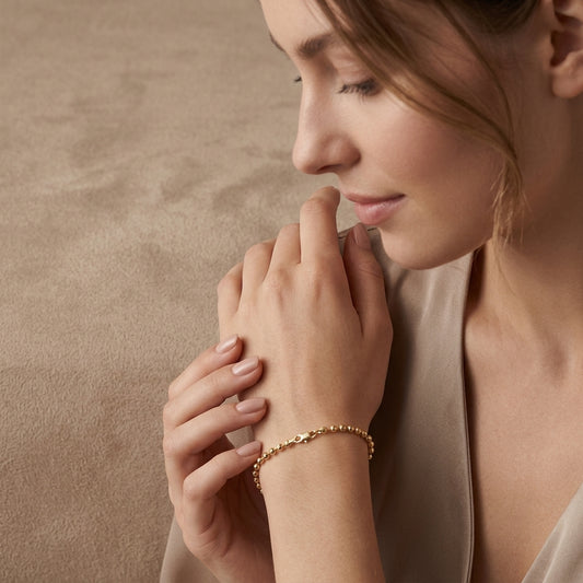 Pulsera Balin Italiano 19 Cms 3 mm