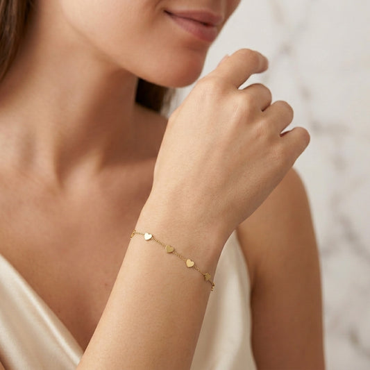 Pulsera Cubana Love 19cms