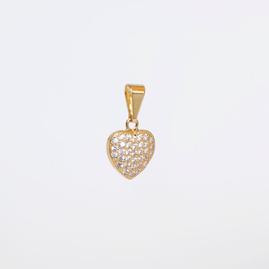 Dije Corazon Swarovski 1.9 cms