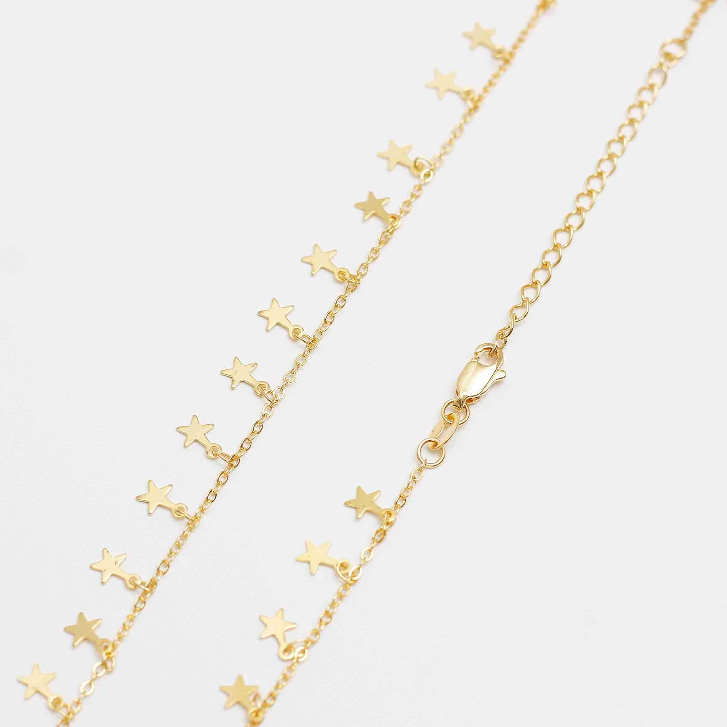 Cadena Estrellas 40cms extensor